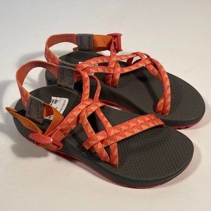 Chaco ZX1 Classic Dart Peach Sandals Women Size 6 New